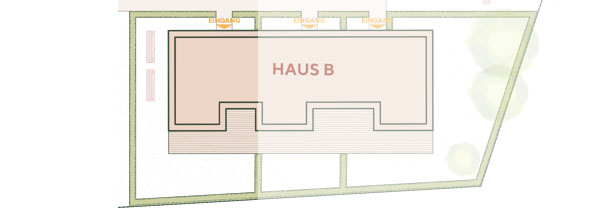 Frontansicht Wohnung 1